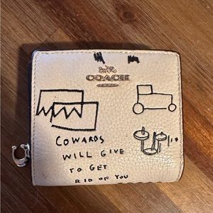Coach X Basquiat Leather Wallet